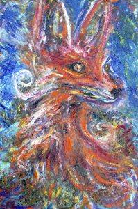 In Memory of the Fox Painting by Chiara Magni